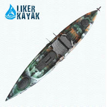 4.3m Single Seat Fishing Kajak Boot Modell von Liker Kayak
